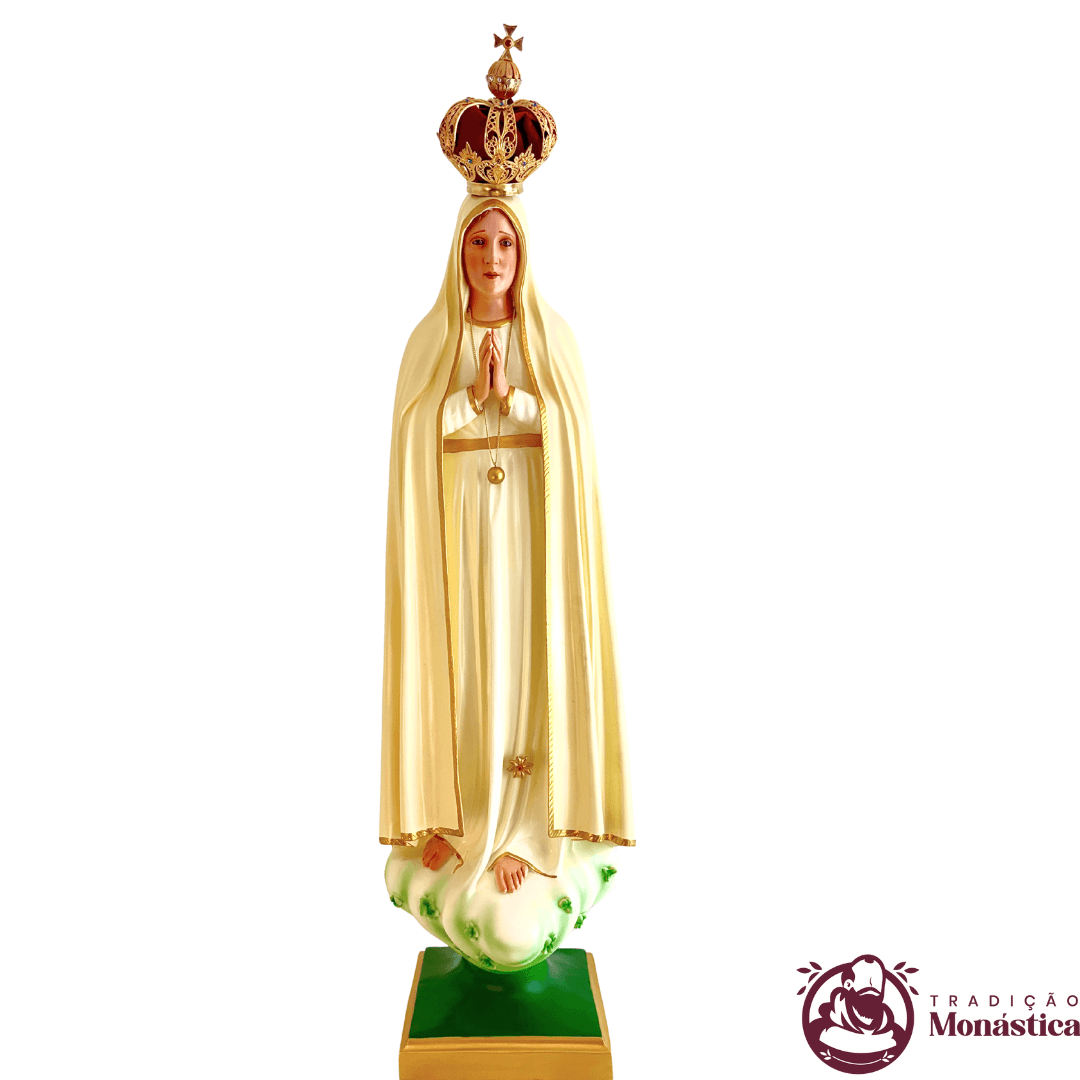Imagem de Nossa Senhora de Fátima em Resina - 120cm - 1