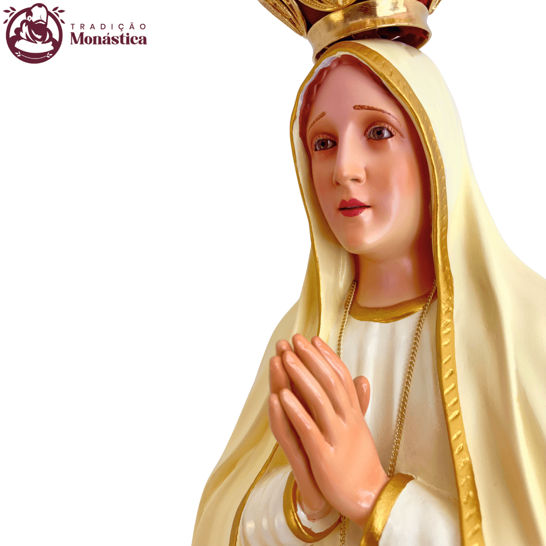 Imagem de Nossa Senhora de Fátima em Resina - 120cm - 2