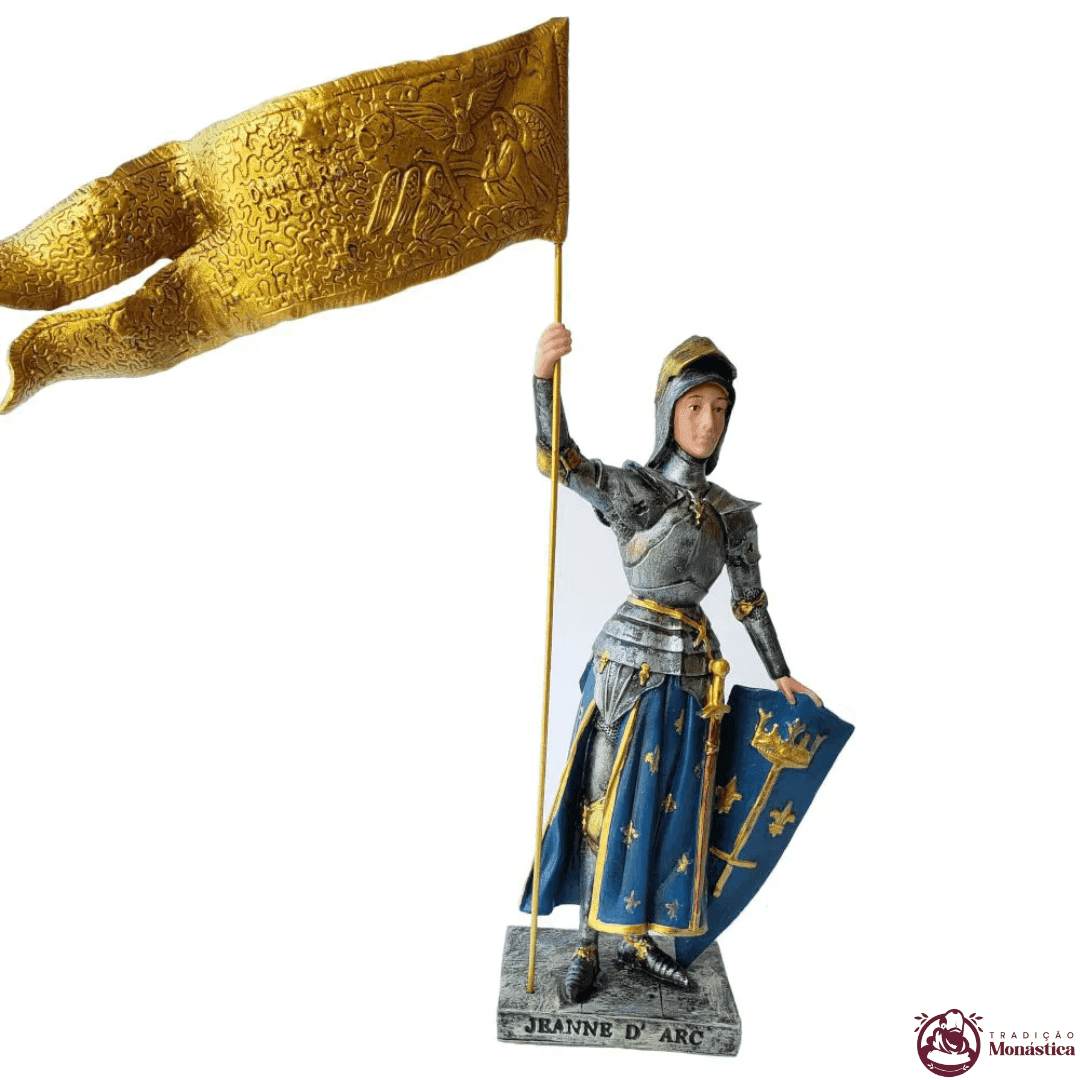 Imagem de Santa Joana D'Arc em Resina - 20cm - 2