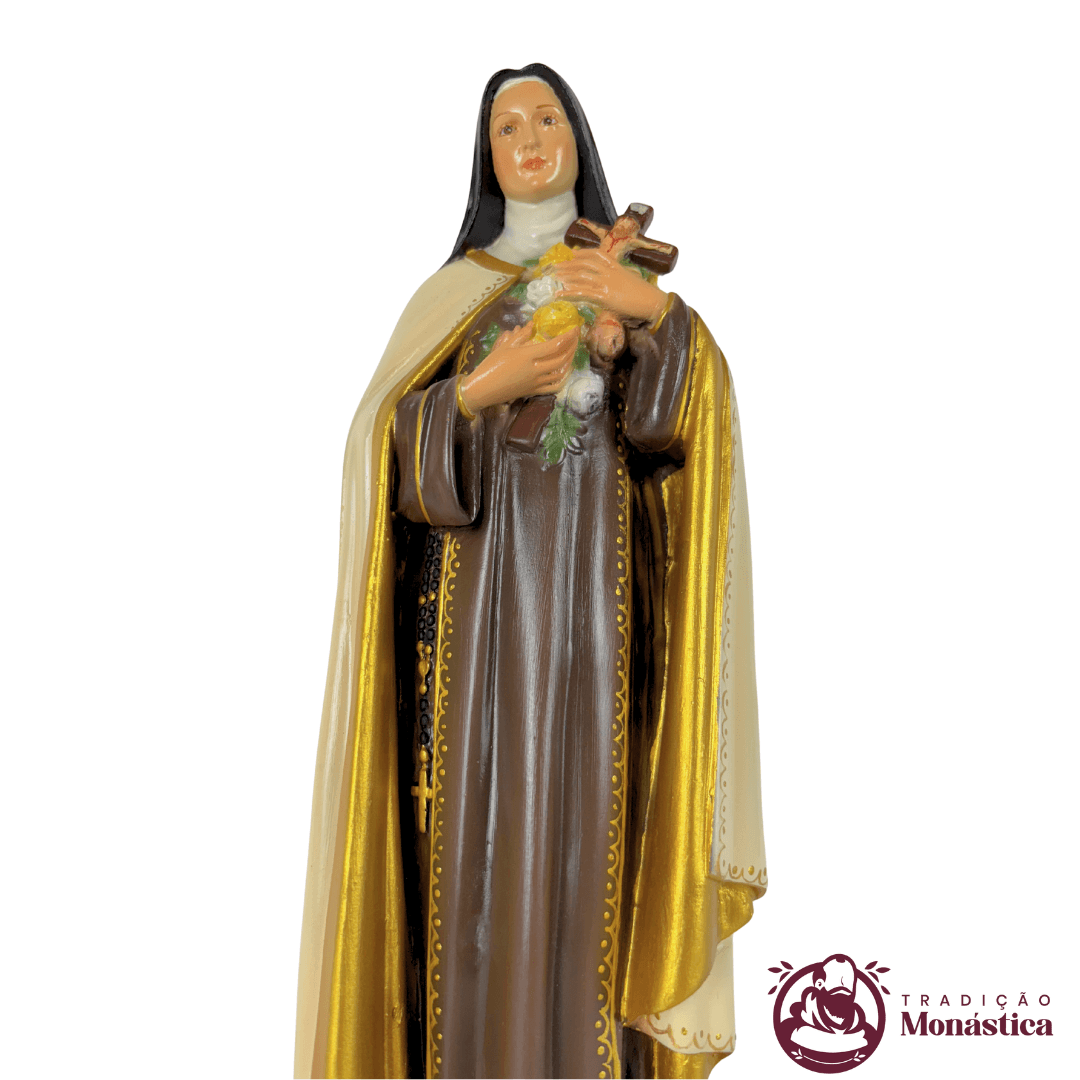 Imagem de Santa Terezinha em Resina - 30cm - 2