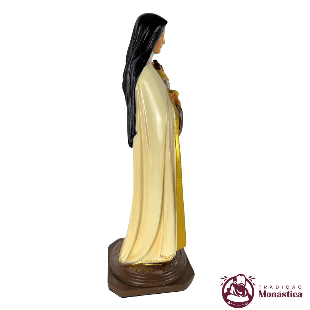 Imagem de Santa Terezinha em Resina - 30cm - 4