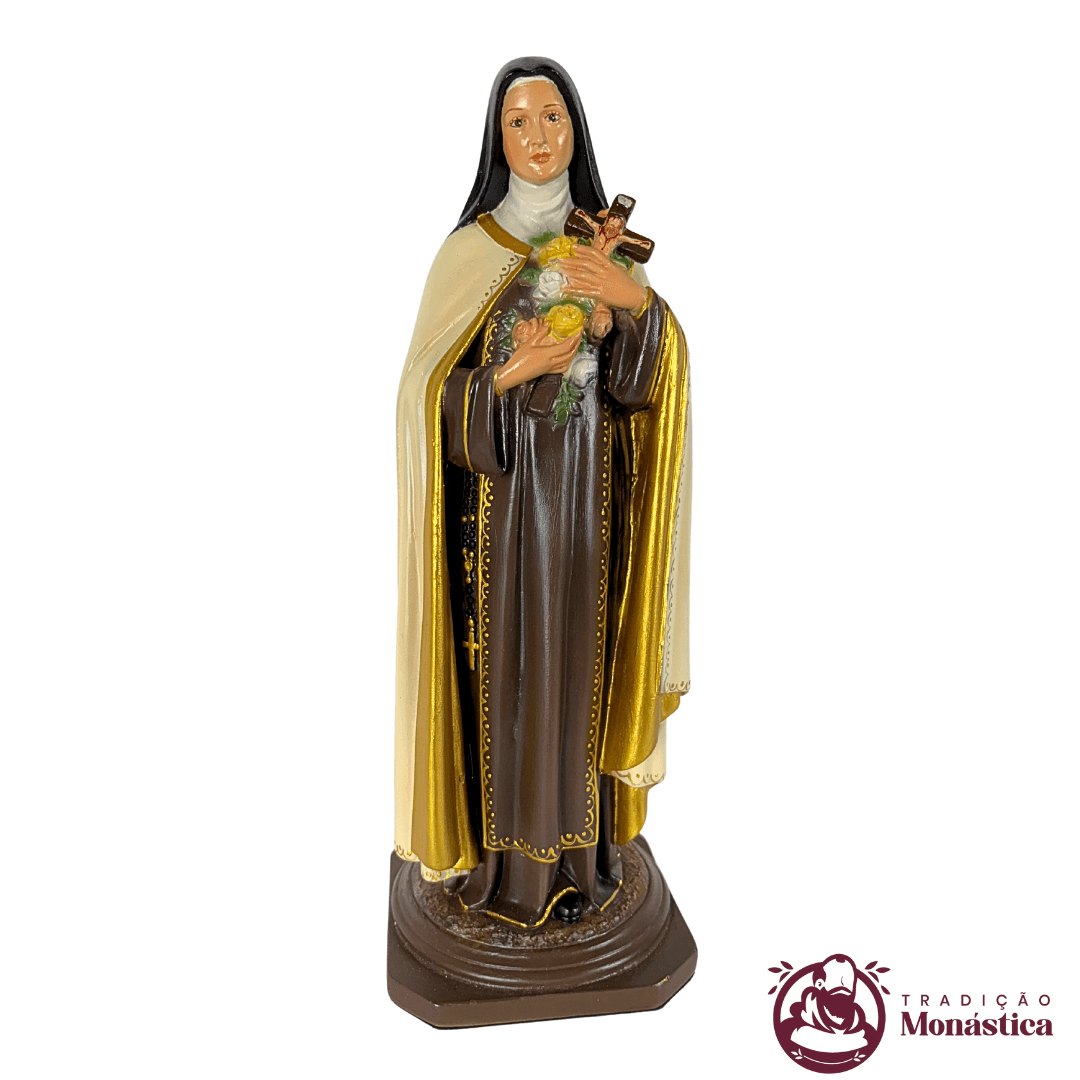 Imagem de Santa Terezinha em Resina - 30cm - 1