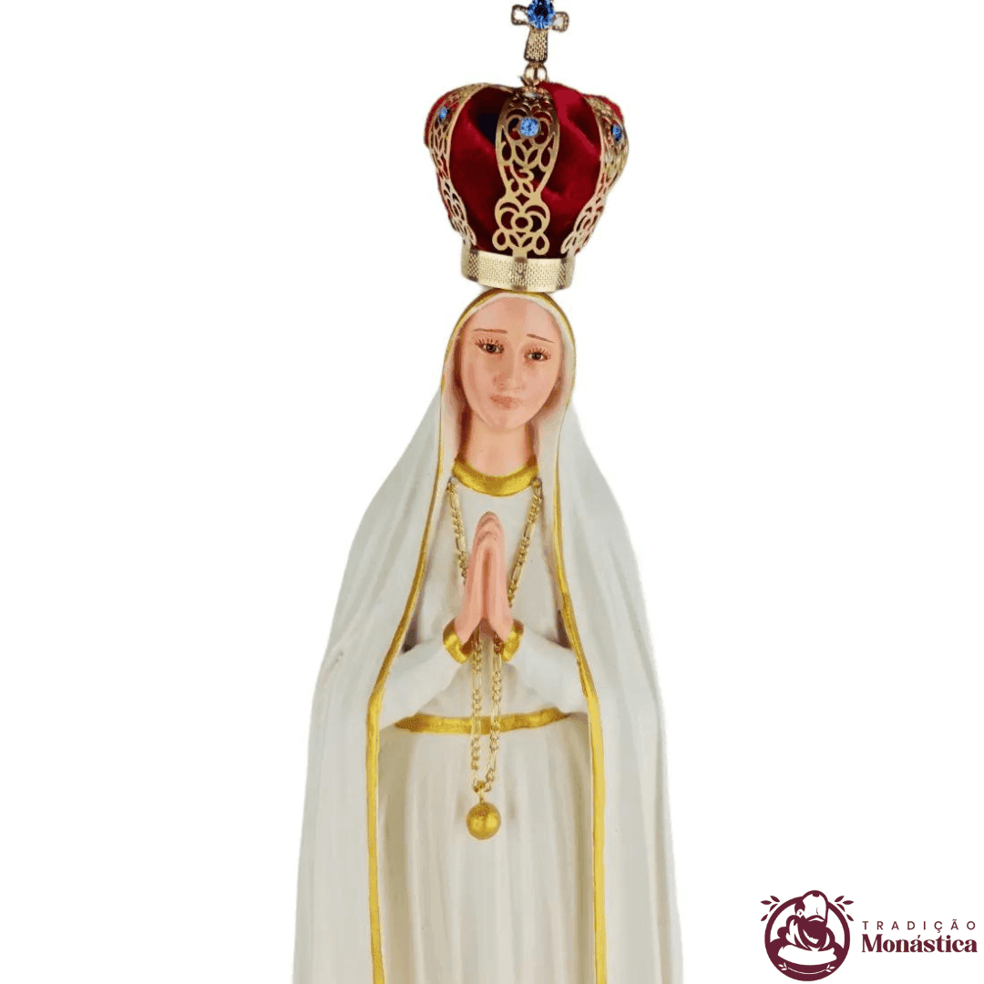 Imagem de Nossa Senhora de Fátima em Resina - 40cm - 2