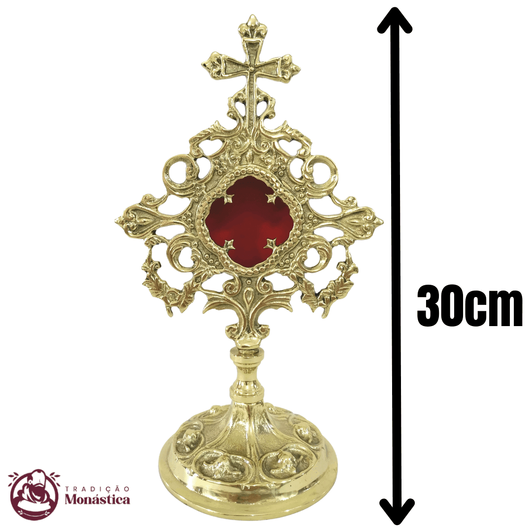 Relicário Dourado Trabalhado - 30cm - 2