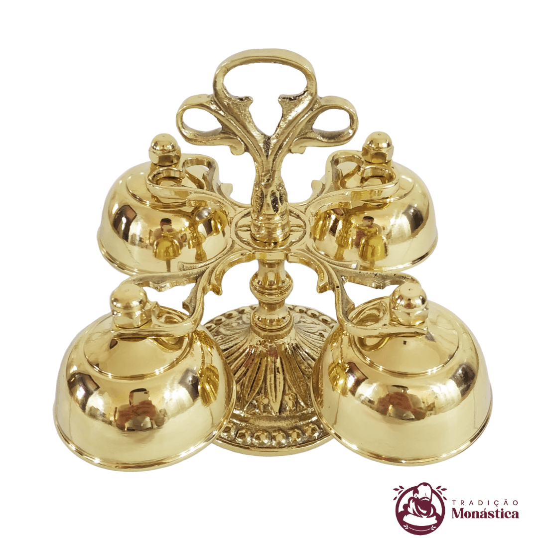Carrilhão de 4 Sinos em Bronze