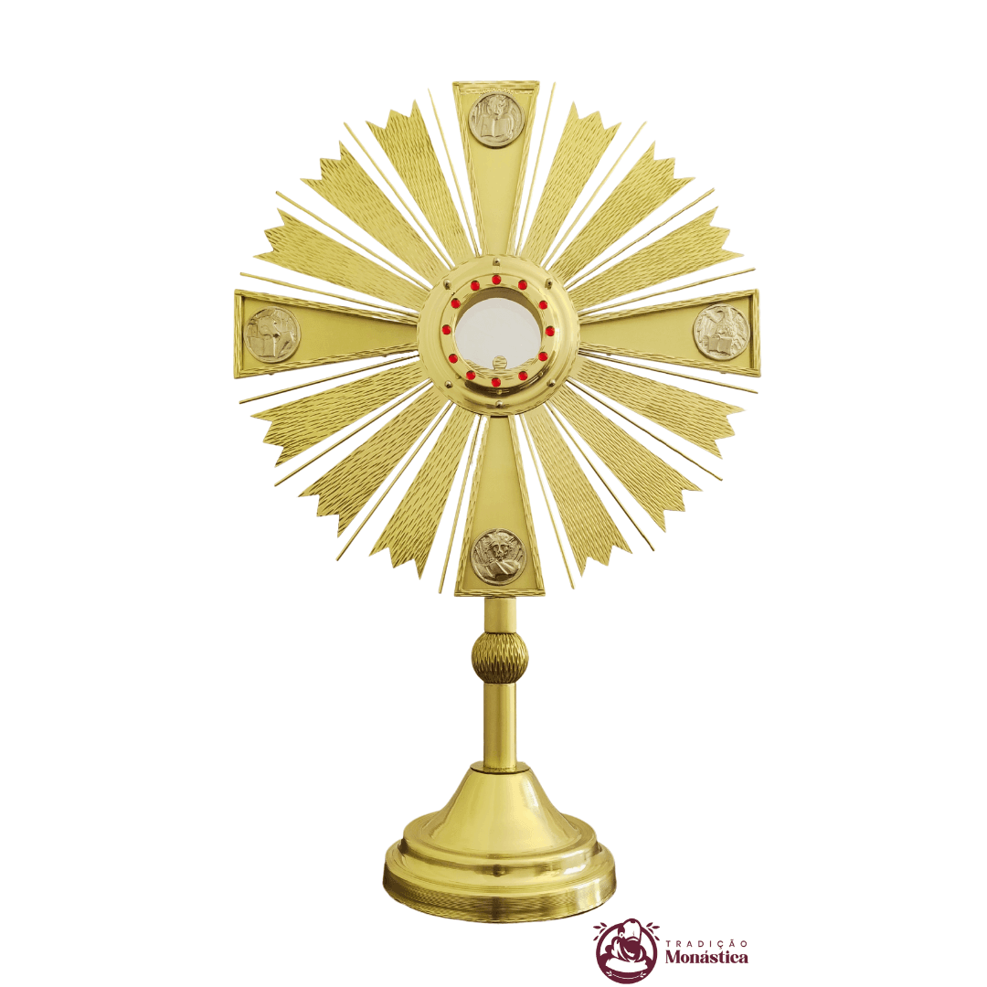 Ostensório Evangelistas em Latão - 71cm
