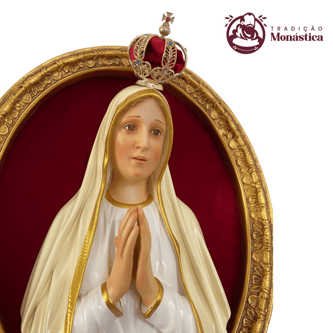 Busto de Nossa Senhora de Fátima em Resina - 2