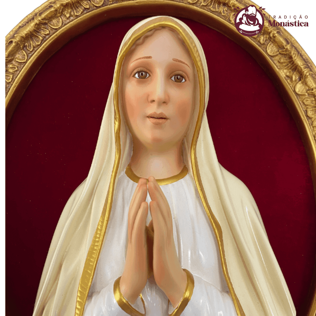 Busto de Nossa Senhora de Fátima em Resina - 4