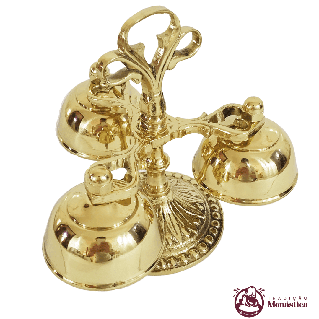 Carrilhão de 3 Sinos em Bronze - 1