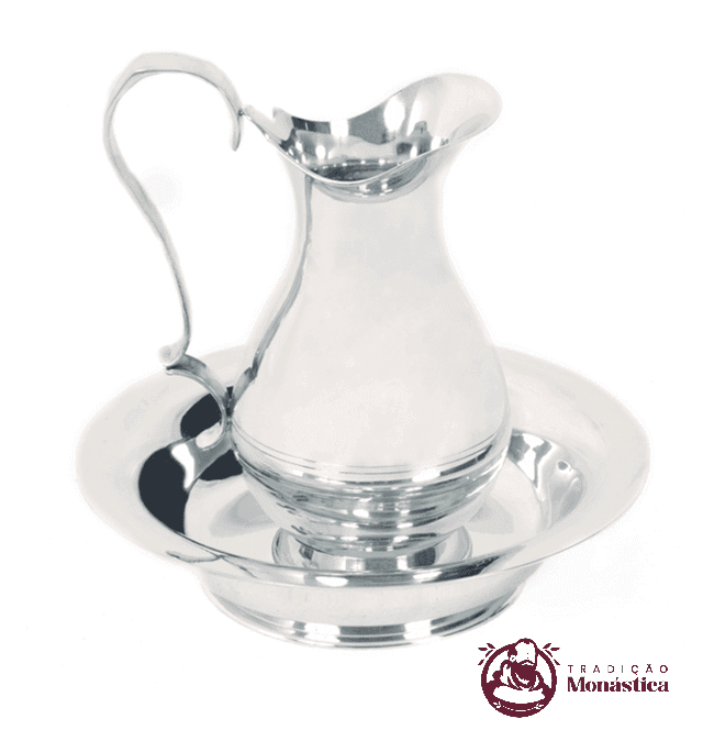 Conjunto de Lavabo Grande em Estanho Conjunto de Lavabo Grande em Estanho