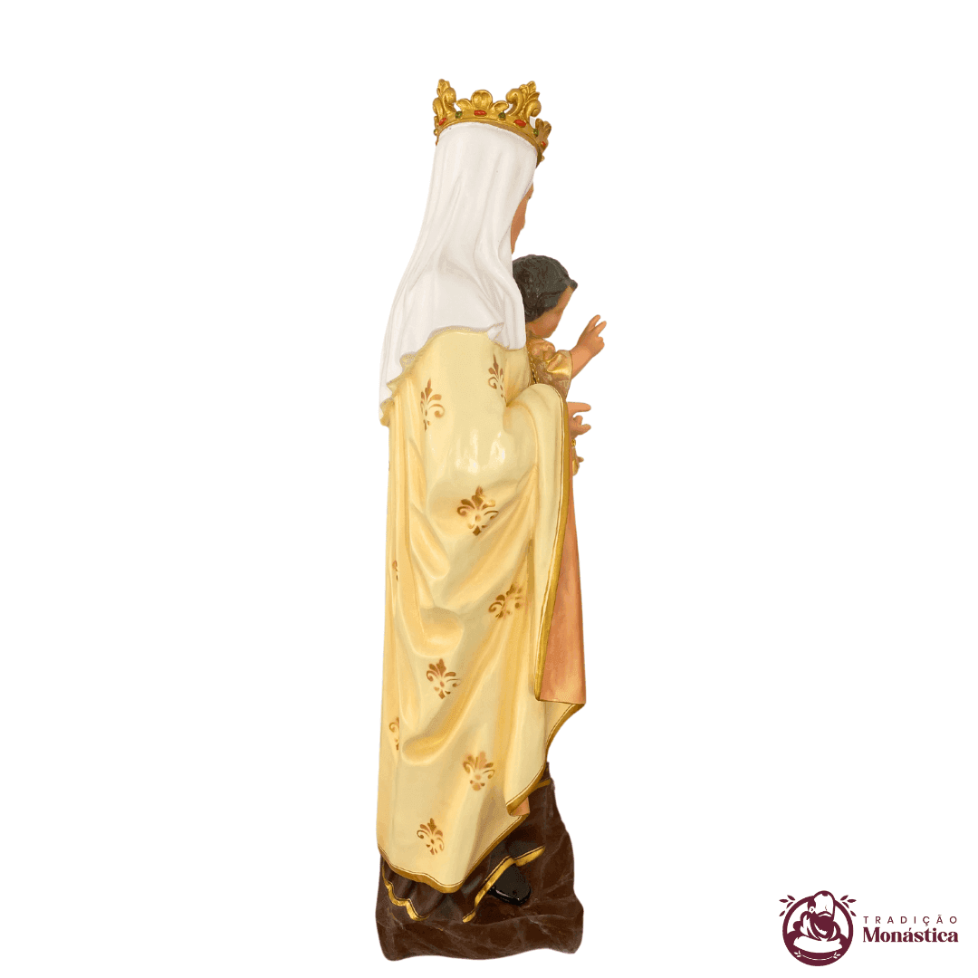 Imagem de Nossa Senhora do Carmo em Resina - 80cm - 8