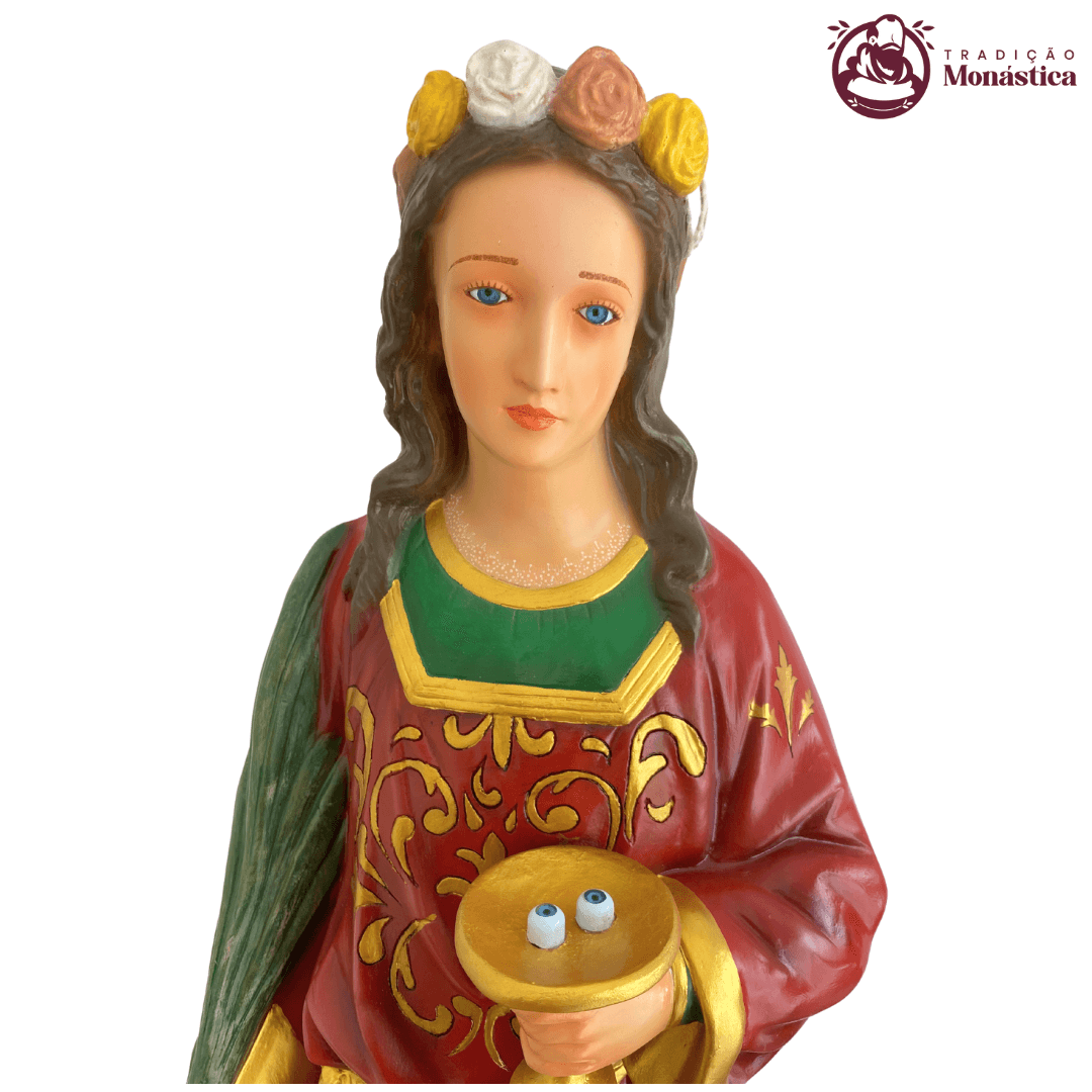 Imagem de Santa Luzia em Resina - 110cm - 4
