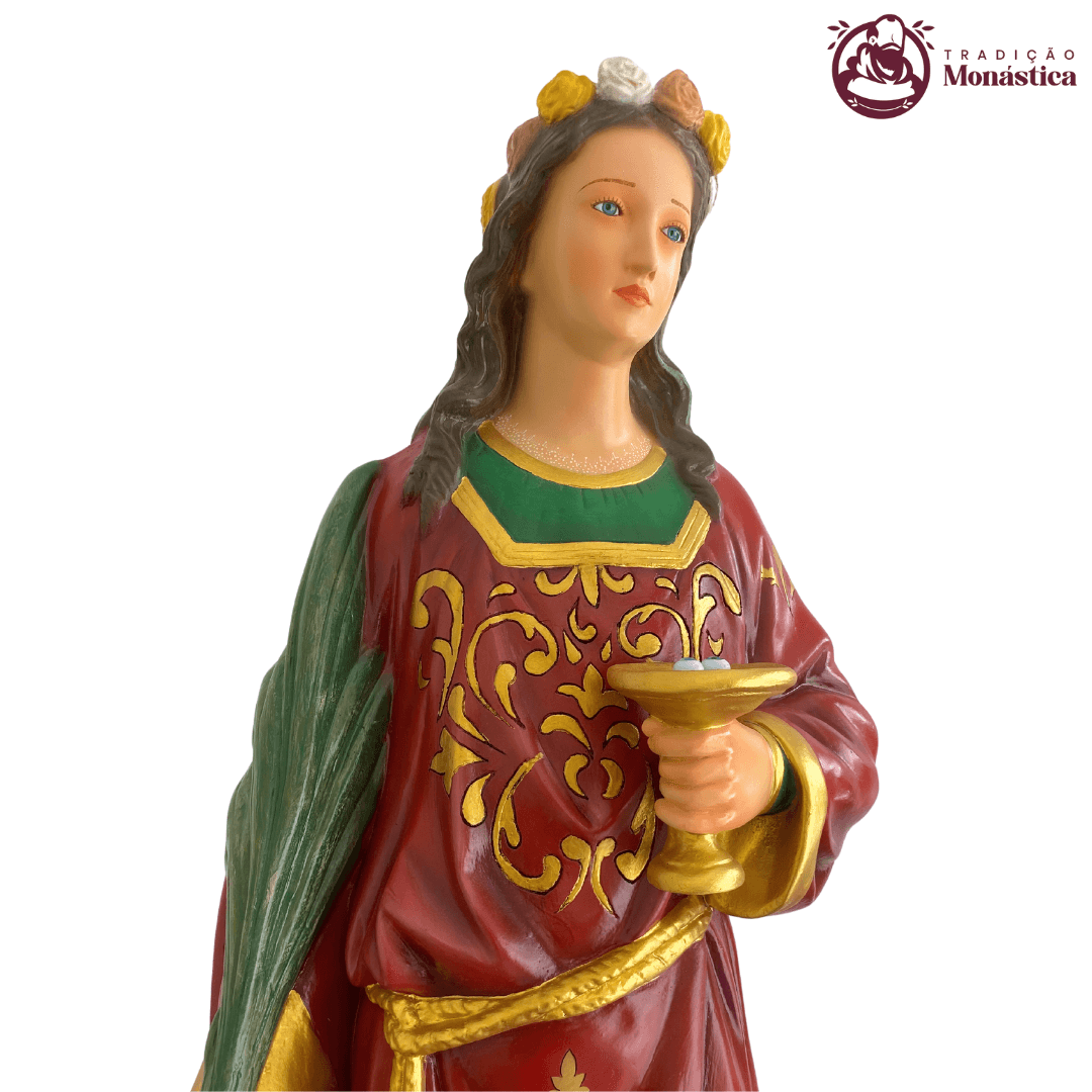 Imagem de Santa Luzia em Resina - 110cm - 5