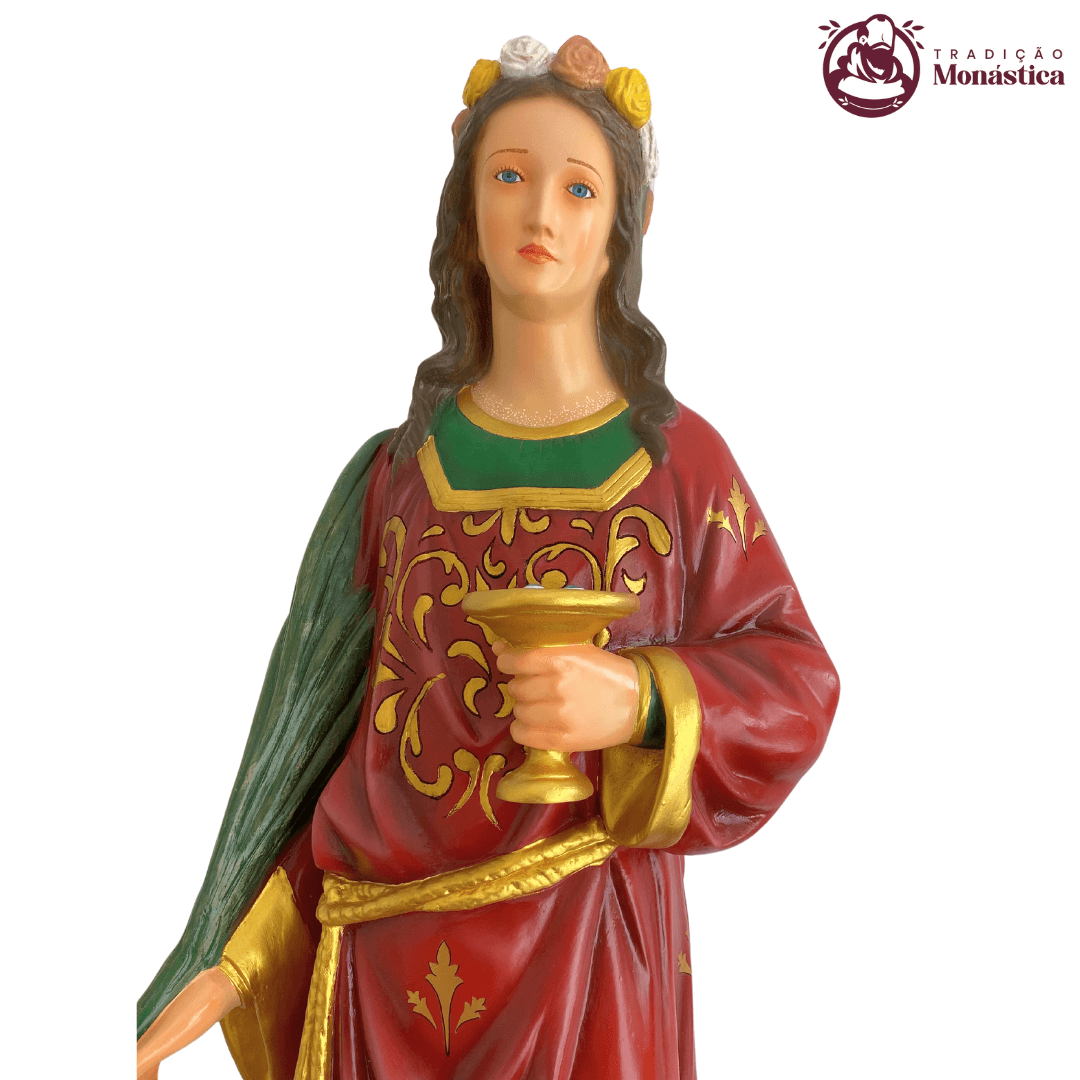 Imagem de Santa Luzia em Resina - 110cm - 3