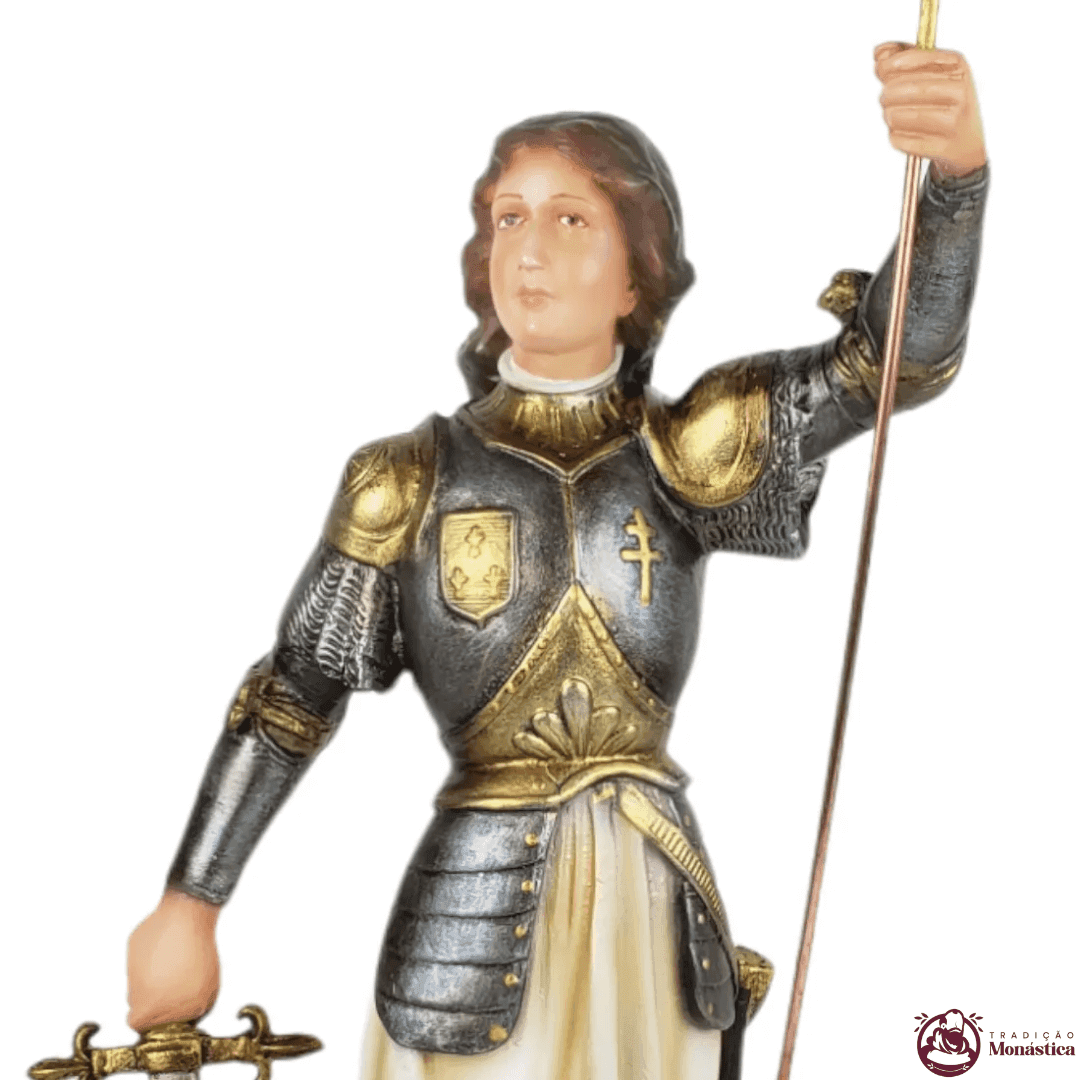 Imagem de Santa Joana D'Arc em Resina - 35cm - 2