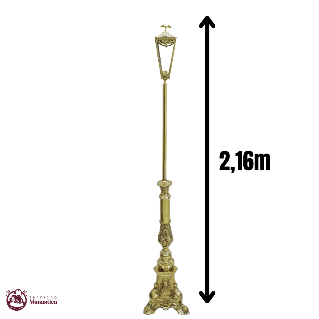 Par de Tochas Base Sagrada Família em Bronze - 8